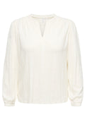 Only Carmakoma Blouse 15381049 177922-Cloud Dancer