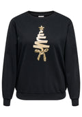 Only Carmakoma Trui 15356872 177911008-Black/Yda tree (gold)