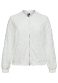 Vero Moda Curve Jas 10321079 175598002-Snow White/Flower lace