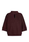 Xandres Blouse 29659-01 1071 deep mulberry