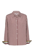Xandres Blouse 61667-01 1077 deep mulberry