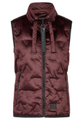 Doris Streich Vest 543 189 Aubergine