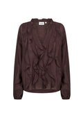 wasabiconcept Blouse W10944 8980 CHOCOLATE PLUM