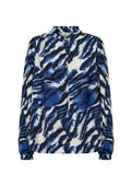 wasabiconcept T-Shirt 500176 6840C NAVY PEONY COMBI
