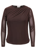 Only Carmakoma LM T-Shirt 15383305 244915-Chocolate Torte