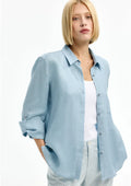 Xandres Blouse 14310-03 0910 misty aqua