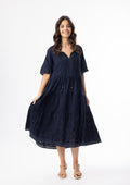 Orientique Jurk 40240 Navy