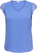 Only Carmakoma Blouse 15372116 177937-Ultramarine