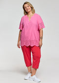 Gozzip Blouse G263000 Pink