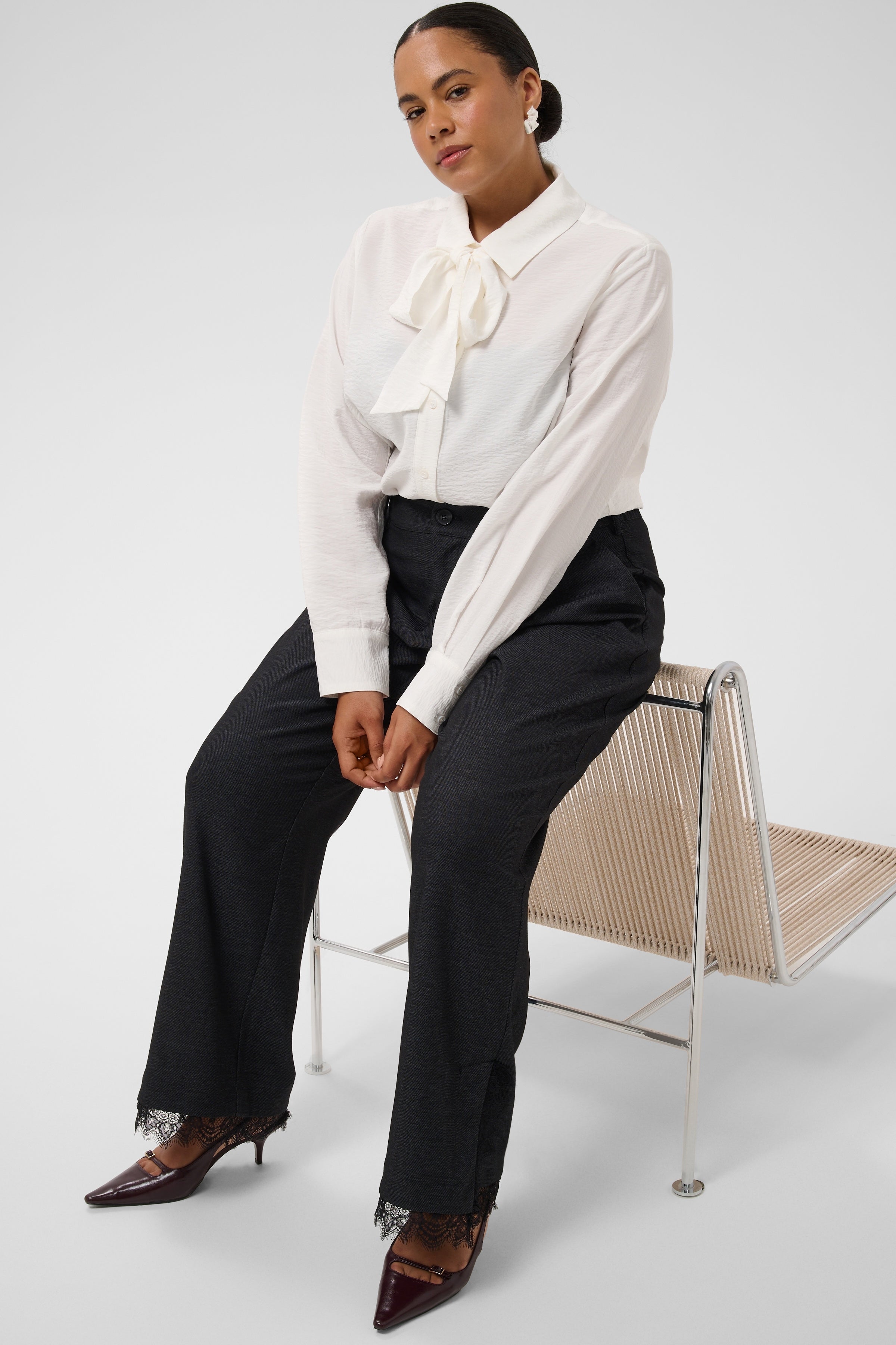 Kaffe curve Broek 10584408 100125 foto 3