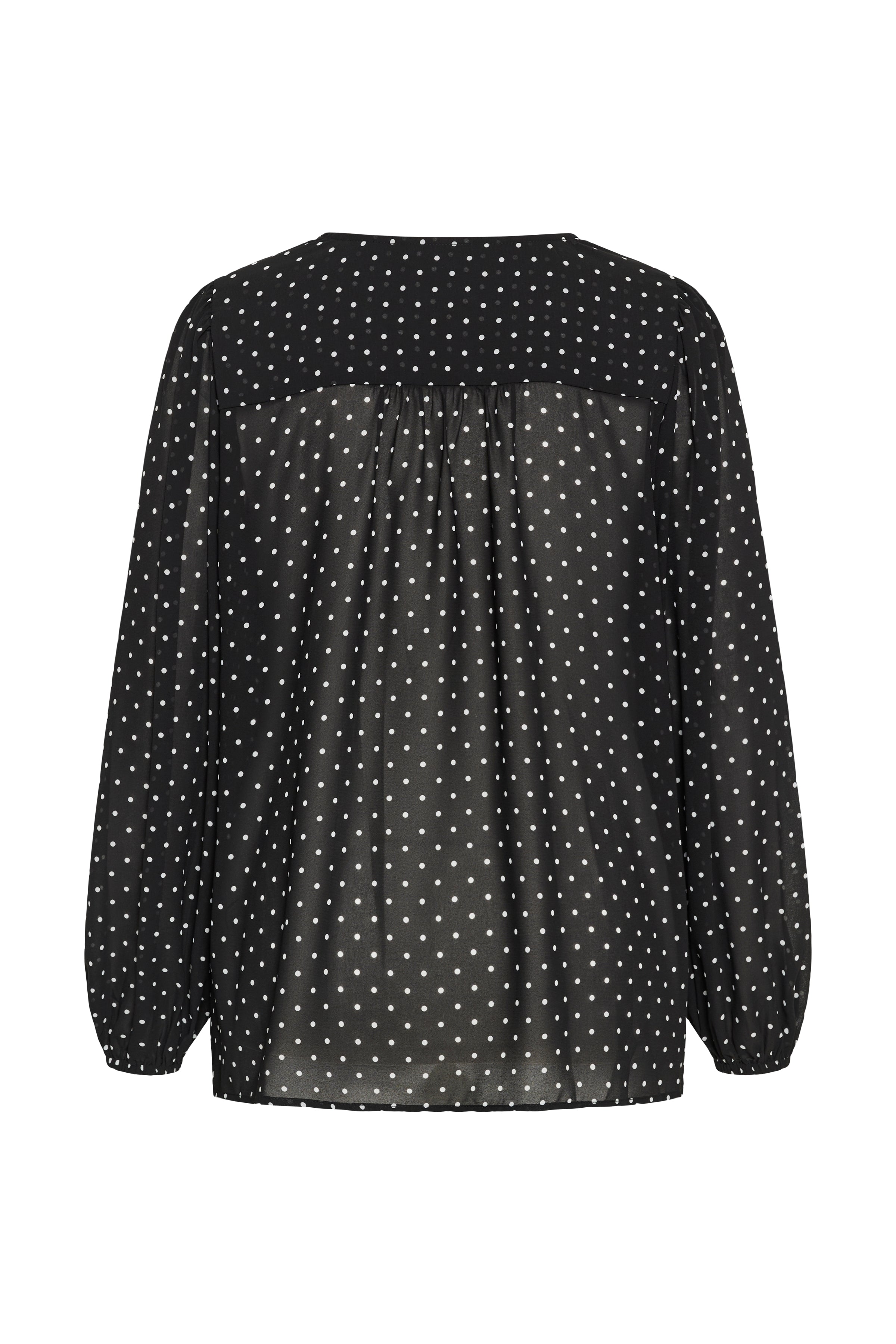 Kaffe Curve KCminda blouse packshot achterkant