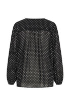 Kaffe Curve KCminda blouse packshot achterkant