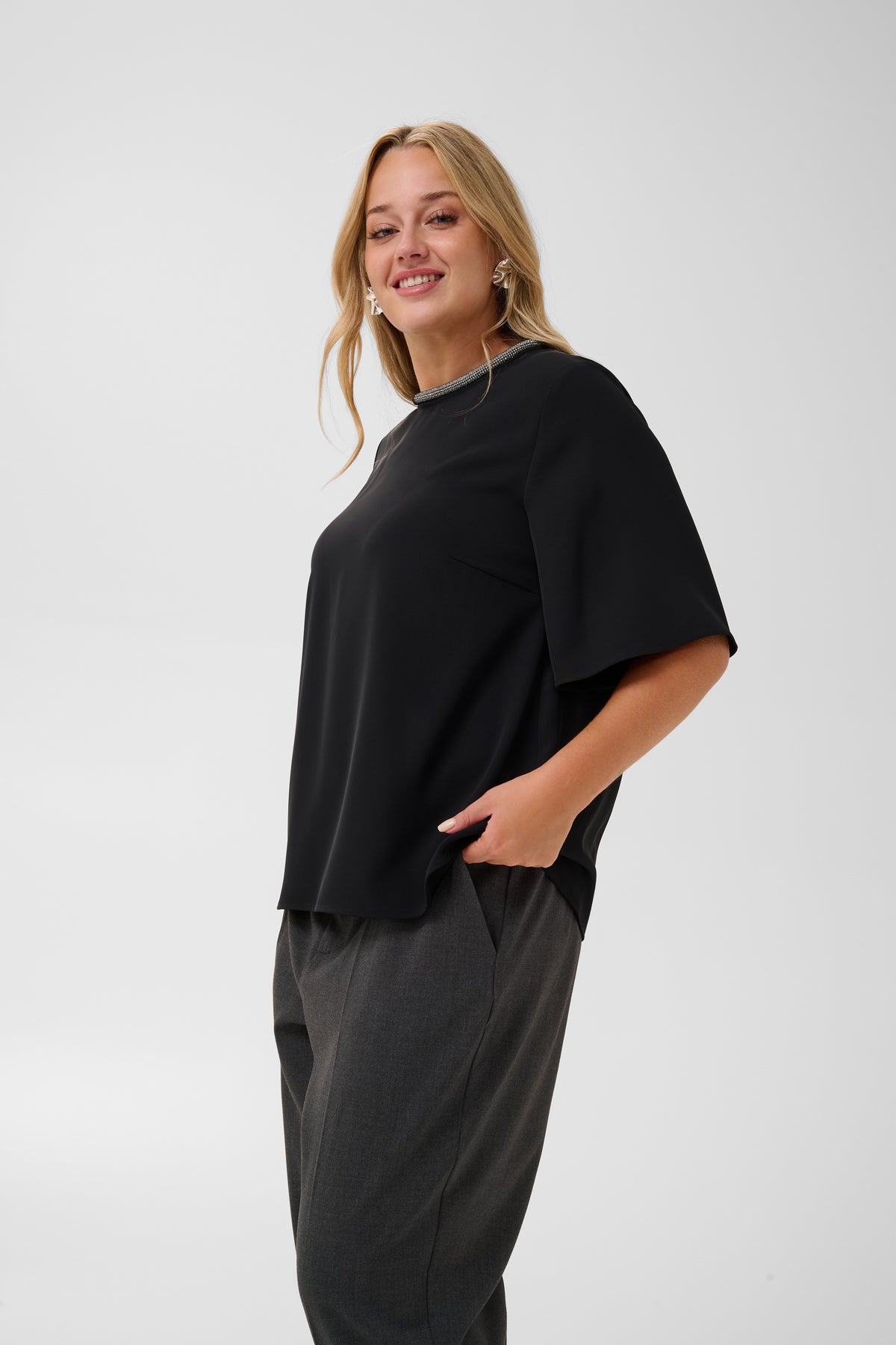 Kaffe curve Blouse 10584605 100121 foto 3