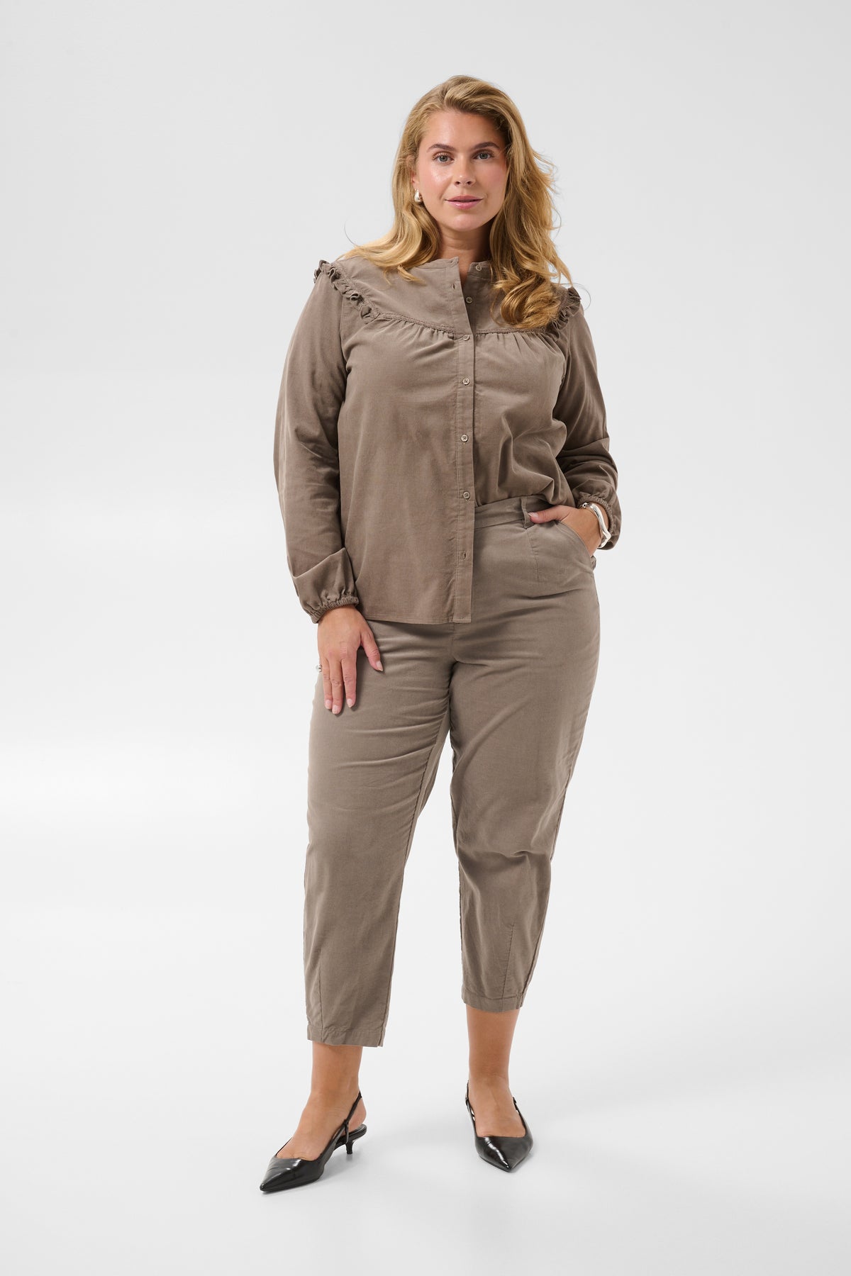 Kaffe curve Broek 10584594 171311 foto 1