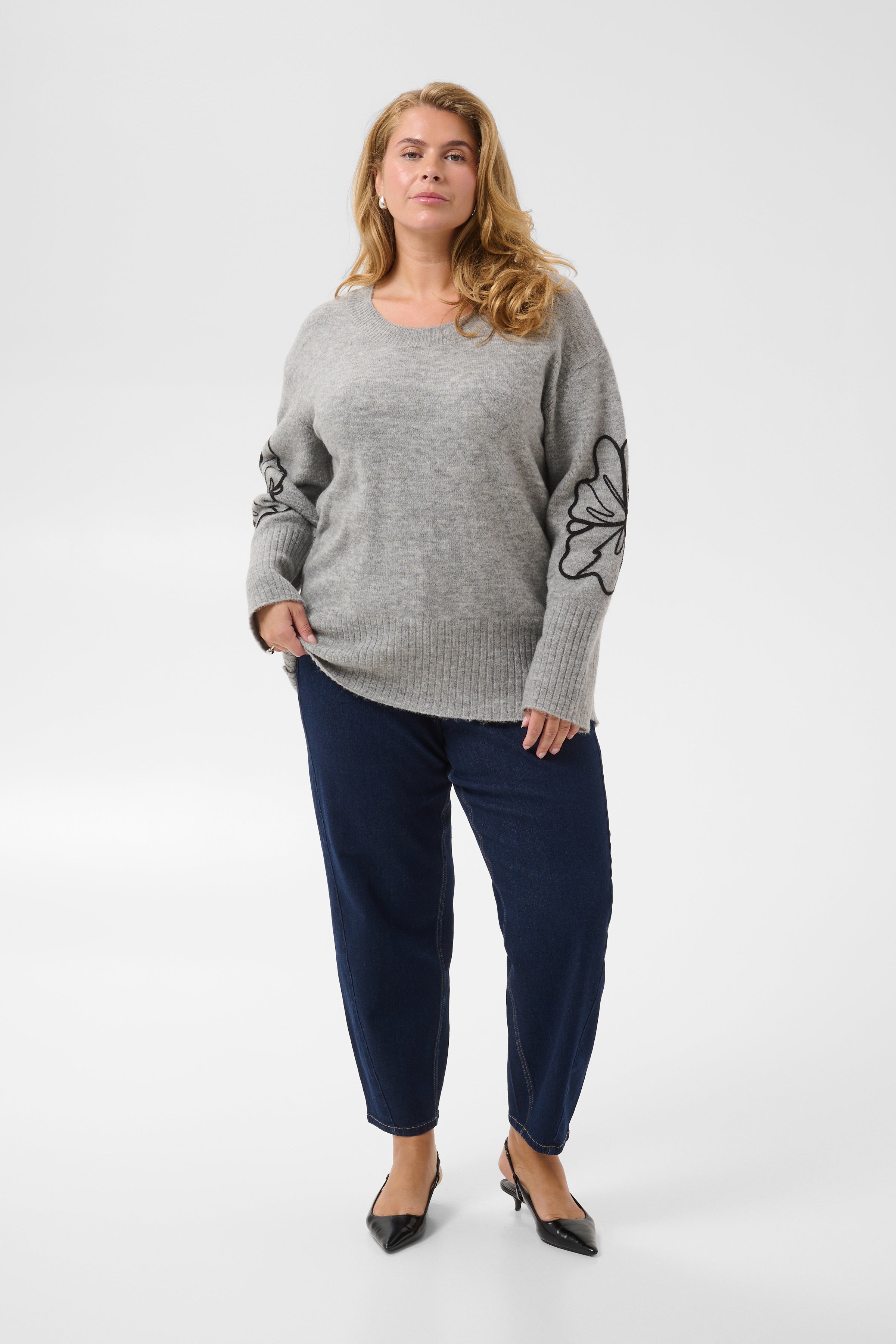 Kaffe curve Trui 10584598 1000141 foto 1