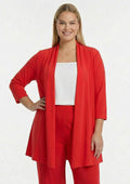 YOEK Vest 37281 light red