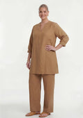 YOEK Broek 37570 light brown