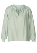 Yest Curve Blouse A006158 3030 pastel green