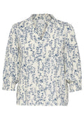 Only Carmakoma Blouse 15358106 209170013-Jet Stream/Amy flower
