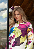 PlusBasics Blouse 18 261 084 Mega Flower