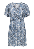 Only Carmakoma Jurk 15331156 240355003-Coronet Blue/BLUE PAISLEY