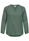 Only Carmakoma Blouse 15343224 207131-Laurel Wreath