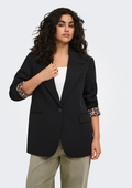 Only Carmakoma Blazer 15377399 177911001-Black/LEO LINING