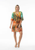 Orientique Jurk 71603 Vintage Tropical