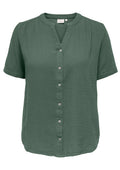 Only Carmakoma Blouse 15320513 207131-Laurel Wreath