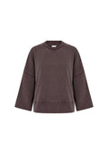 wasabiconcept Pullover W20698 8980 CHOCOLATE PLUM